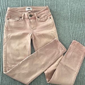 Paige pink jeans